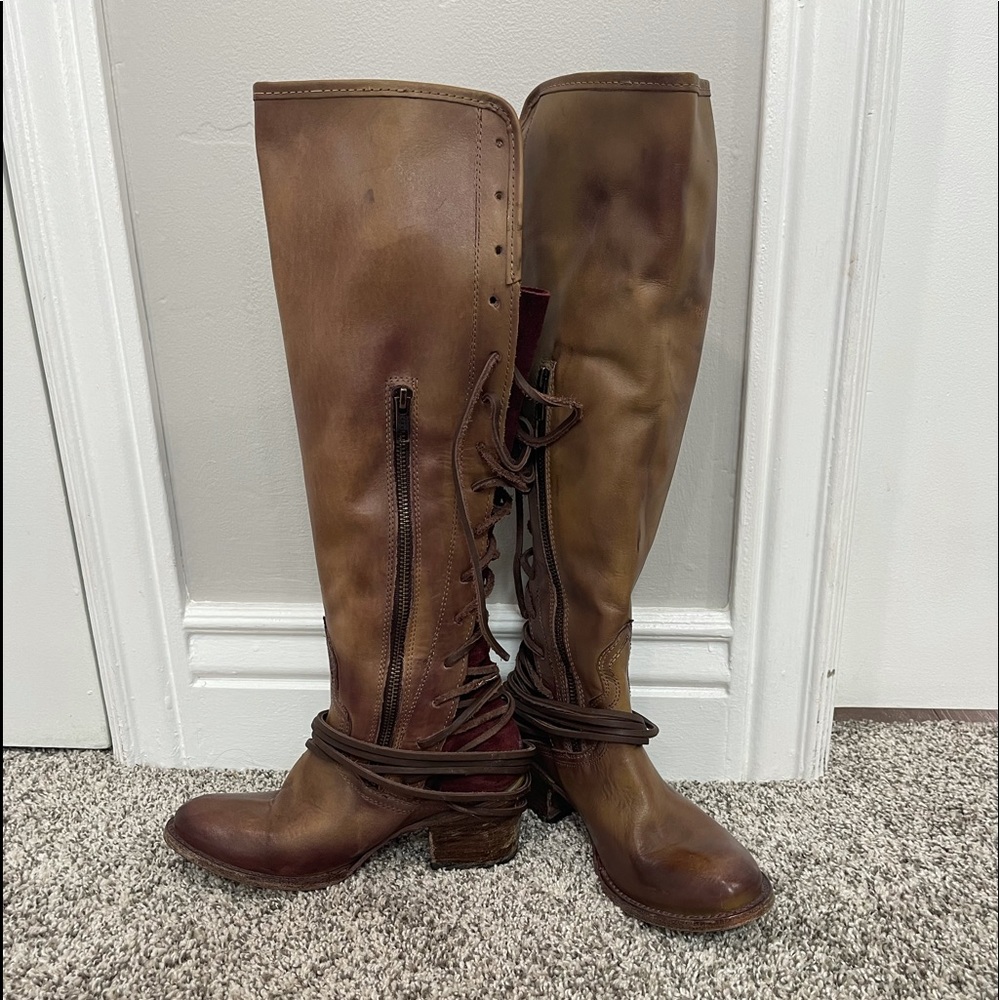 Freebird Coal Boots Size 7
